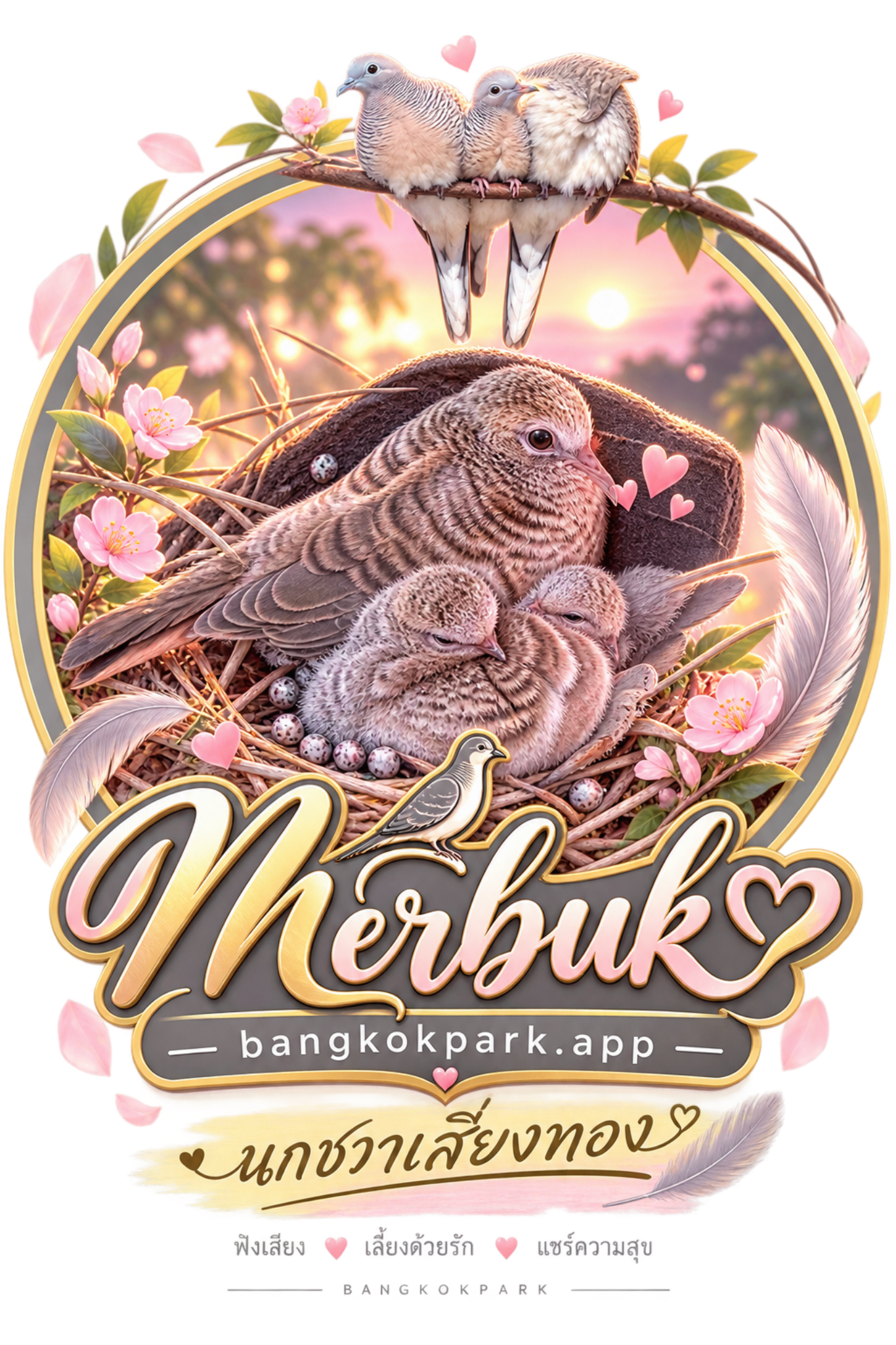 Golden Merbuk ชวาเสียงทอง